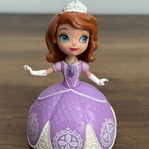 Disney Junior Mattel 2012 3" Princess SOFIA THE FIRST Doll DANCING Cake Topper